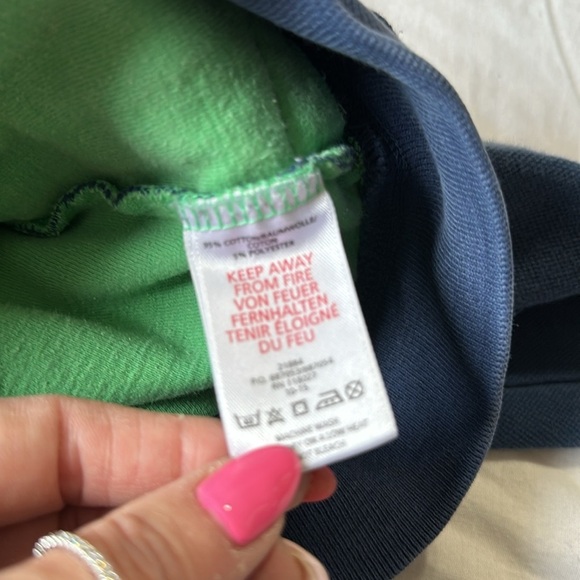 Mini Boden Blue Full Zip Hoodie Jacket 7-8 Yrs - Picture 9 of 9